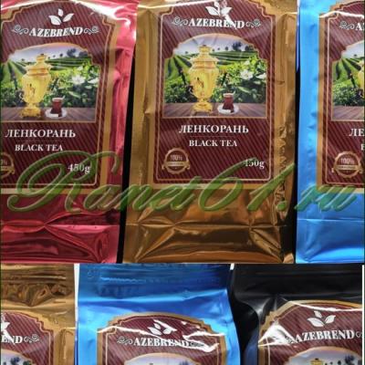 Чай ЛЕНКОРАНЬ черн. (0,4кг) разноцвет уп.