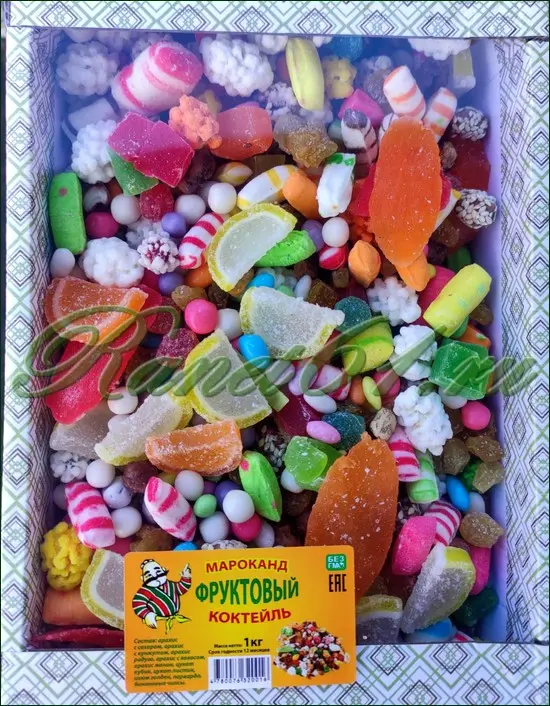 Фруктово-мармеладный коктейль (1кг)