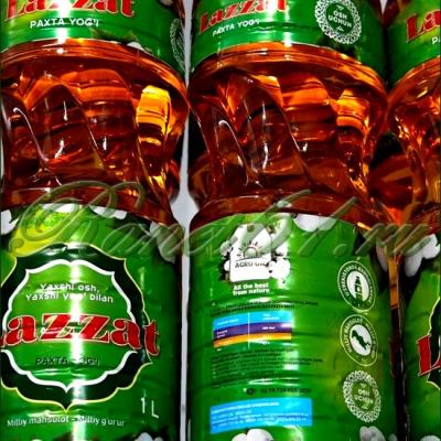 Масло ХЛОПКОВОЕ раф/деод (1л)