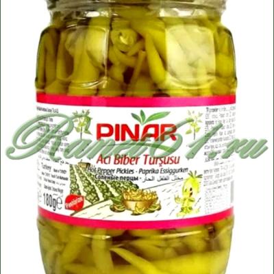 ПЕРЕЦ ОСТРЫЙ БЕЛЫЙ МАРИНОВАННЫЙ (0,35 Л)