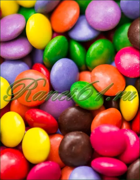 Шоколадные сердечки/таблетки (1кг)